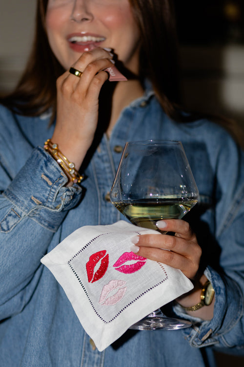 Cocktail Napkins (Set of 4) - Valentines