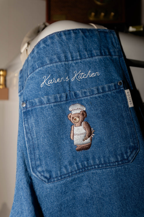 Denim Apron - Housewarming