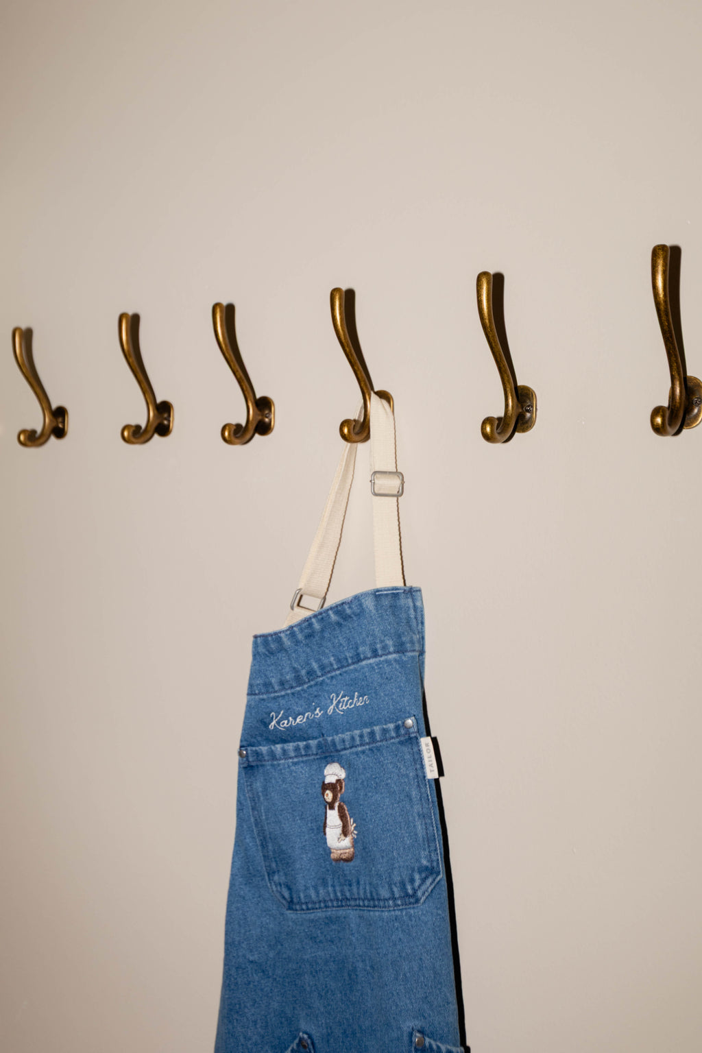 Denim Apron - Valentines