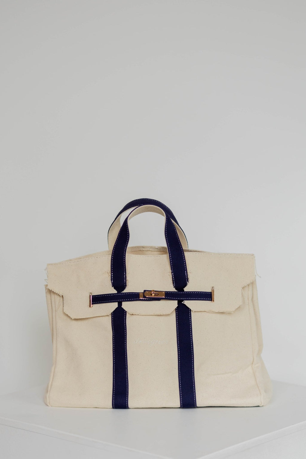 Canvas Boatkin - Navy Trim
