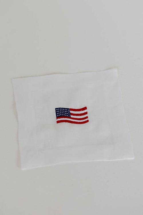 Cocktail Napkins (Set of 4) - Patriotic
