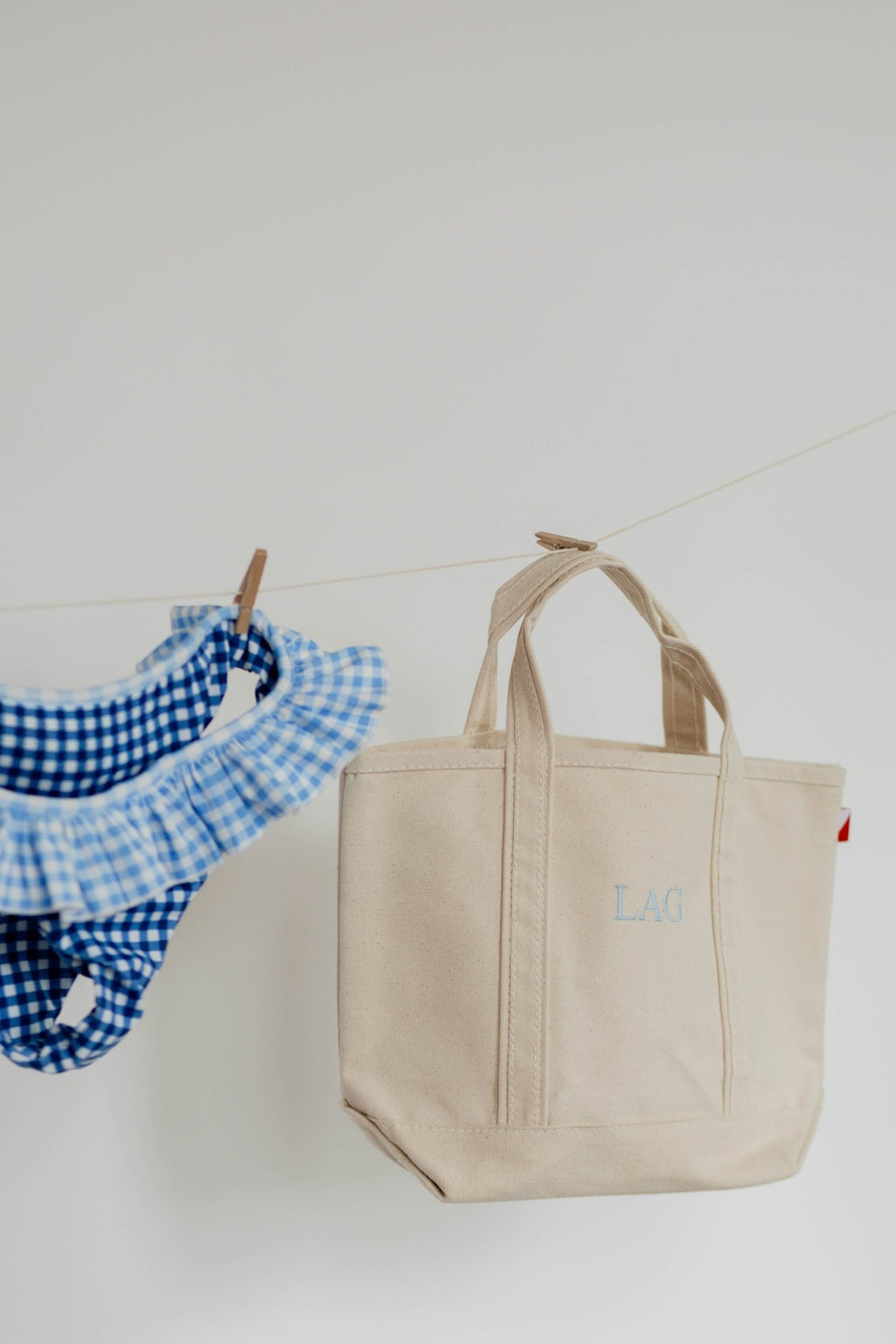 Mini Canvas Tote Bag